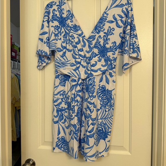 Lilly Pulitzer Jacaranda Blue Shaw Dress - Picture 2 of 7